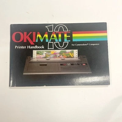 Okimate 10 Printer Handbook for Commodore Computers User's Manual - Image 1 of 4
