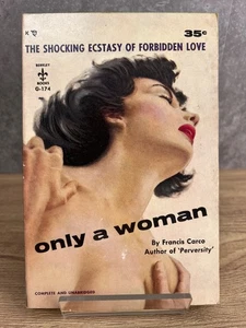 Only A Woman von Francis Carco (Vintage 1958 p/b) - Bild 1 von 5