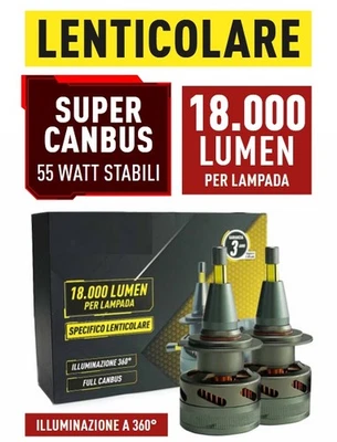 Set LED Lenticular para Citroen C5 36000 Lumen 6000K Carretera + Anabbaglia - Imagen 1 de 2