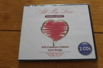 All My Love 2CD Collectors Ed Love Songs Percy Sledge Gloria Gaynor Hits New Foto 1 de 2