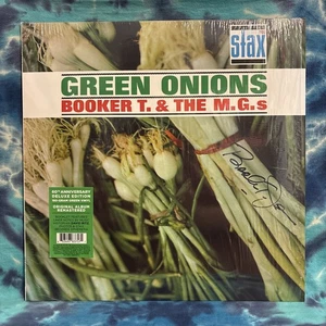 Booker T. & The M.G.s  LP  Green Onions AUTOGRAPHED Signed GREEN VINYL Deluxe  - Picture 1 of 13