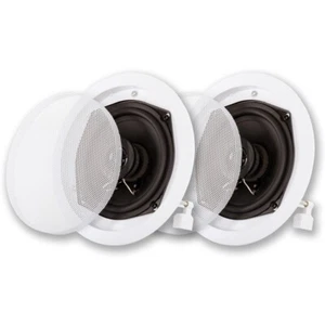 ACOUSTIC AUDIO R191 5,25 ZOLL RUNDER 2-WEGE LAUTSPRECHER (WEISS) 2ER-PACK - Bild 1 von 4