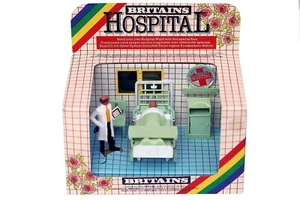 1983 Britains Hospital Ward #7851 Doctor & Patient New Boxed SuperDeetail BNIB - Picture 1 of 5