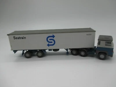Wiking: Scania 110 Contenitore STZ "Seatrain" (SSK31)* - Immagine 1 di 4