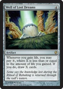 WELL OF LOST DREAMS NM Commander 2013 MTG Grey - Artifact Rare - Picture 1 of 1