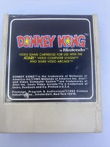 Donkey Kong Atari 2600 - ColecoVision Video Game Cart Only - Picture 1 of 3
