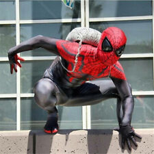 New Superior Spider-Man Costume Jumpsui Halloween Cosplay Spiderman Zentai Adult