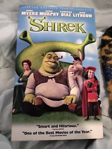 Shrek VHS 2001 Special Edition Movie DreamWorks Animation #83670 - Picture 1 of 4