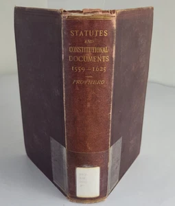 Select Statutes and Other Consitutional Documents ~ First Edition 1894 - Picture 1 of 22