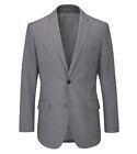 Skopes Men's Harcourt Slim Fit Jacket in Silver 36 to 52 Short to Long