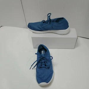 Danskin Now Womens SZ 9 Shoes Athletic Lightweight Slip On Memory Foam Blue - Picture 1 of 9