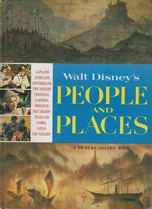 Walt Disney's People and Places 1959 First Edition Hardcover Book Excellent Cond - Picture 1 of 1