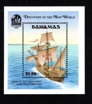 MINI SÁBANA BAHAMAS DESCUBRIMIENTO DEL NUEVO MUNDO Foto 1 de 2