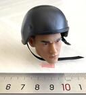 1/6 Male/female Action Figures Black Helmet for 12Inch Body Solider Accessory