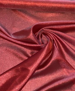 1m metalic sheen organza Red fabric 58"wide - Picture 1 of 4