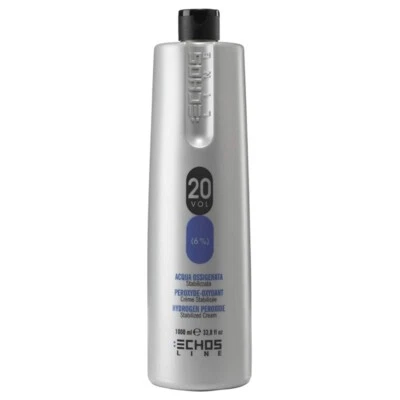 Oxígeno Para Cabello ECHOSLINE Agua Oxigenada 20 Vol 6% 1000ml