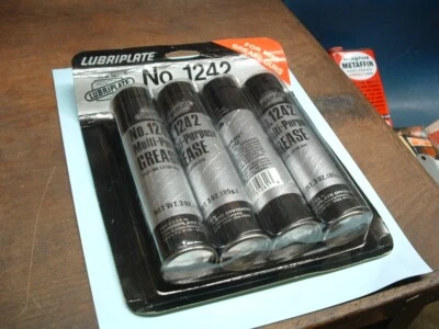 NUEVO PAQUETE DE 4 CARTUCHOS DE GRASA DE ALTA PRESIÓN LUBRIPLATE HD 3 OZ LO106099 #1242 Foto 1 de 3