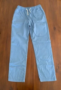 Jcrew Boys Size 14 / relaxed-fit pull-on chino pant / BE517 Color: AMALFI BLUE - Picture 1 of 5