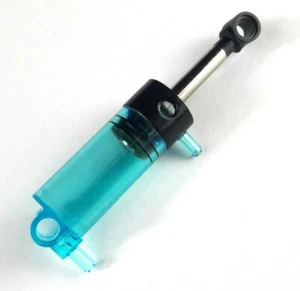 New Genuine Trans Light Blue Lego Technic Pneumatic Cylinder part 47224c01 - Picture 1 of 1