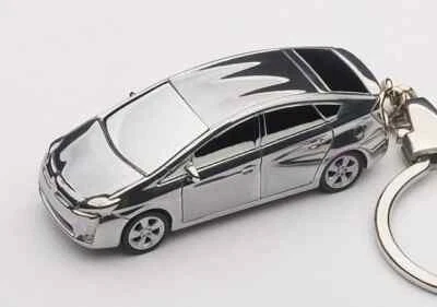 Toyota Prius 1/87 Model Car Keychain Keyring (Aluminum Casting) by AUTOart 41602 - Image 1 of 4