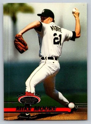 1993 Stadium Club #693 Mike Moore Detroit Tigers - Image 1 of 2