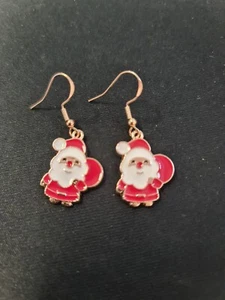 Brand New Santa Father Christmas, Christmas Earrings - Picture 1 of 3