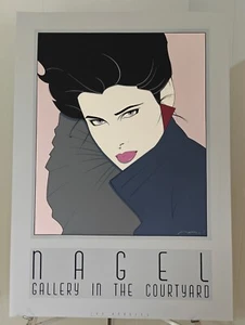 Patrick Nagel NC7 24x34 Serigraph Print LE 5000*Courtyard Gallery* NC-7 w/Doc'85 - Picture 1 of 5