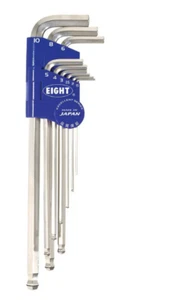 Eight Tool BCT-S9 Bolt Catch Taper Head Hex Key Set of 9 Pcs. Metric - Picture 1 of 3