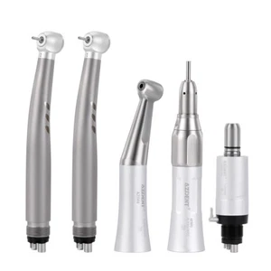 5Pc Dental High Low Speed Handpiece Kit Ceramic bearing Push Button - Picture 1 of 17