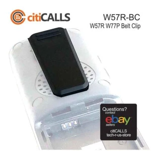 Clip de cinturón de repuesto original Yealink W57R-BC para teléfono W57R W77P DECT ajuste exacto - Imagen 1 de 4
