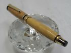 GORGEOUS HIGH QUALITY HANDMADE YELLOW WOOD HIGHLY POLISHED FOUNTAIN PEN