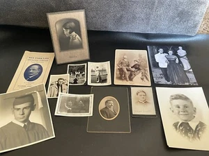 Antique Vtg Black & White Photo Photograph Ephemera Lot 1920s - 1970s Pictures - Picture 1 of 12