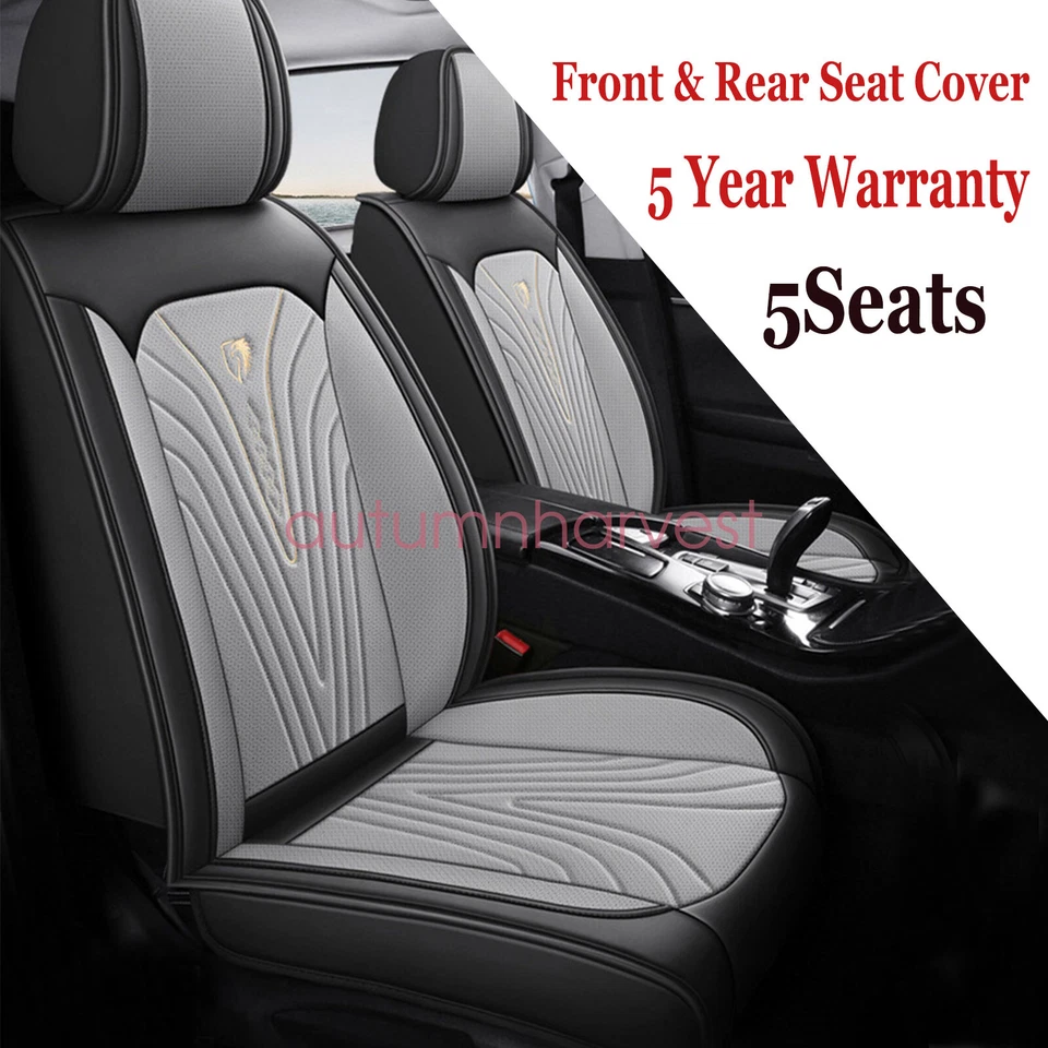 Fundas de asiento de coche para VOLVO 2/5 asientos delantero trasero automático protector impermeable gris Foto 1 de 4