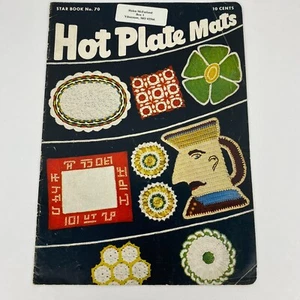 Hot Plate Mats (Star Book #70) VINTAGE American Thread Company 1950 - Picture 1 of 4