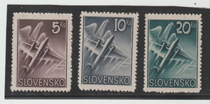Slovakia Scott #C7-C9 MLH Air Mail, Set of 3 CV$5.50 - Picture 1 of 1