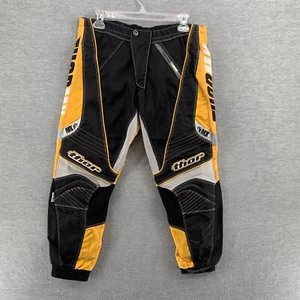 Thor Motocross Pant Men Size 26 Dirt Bike Racing ATV MX Phase Yellow Black #1210 - Picture 1 of 11