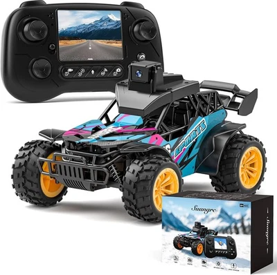 RC LKW Mit Kamera 2.4'' LCD Fernsteuerung Geländewagen Mit 45° Schwenkbarer - Bild 1 von 4