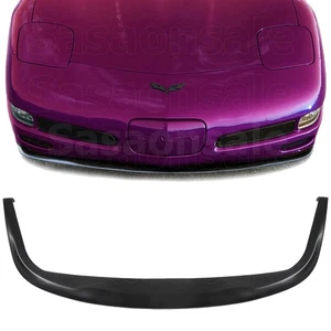 [SASA] Fit for 97-04 Chevrolet Chevy Corvette C5 PU Front Bumper Lip Splitter - Imagen 1 de 7