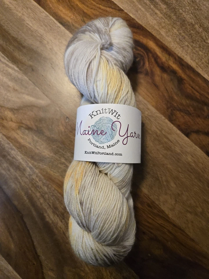 Hilado Destash - Tejido Maine Hilado MCN Calcetín en Invierno en el Puerto Viejo Foto 1 de 2