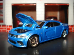 2020  DODGE CHARGER HELLCAT CUSTOM EDITION 1/64 MB CHROME 12 SPOKE WHEELS &TIRES - Picture 1 of 4