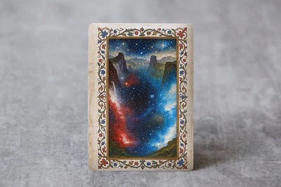 Illuminated Manuscript Mana Confluence | MTG Satirical Fan Art - Image 1 of 3