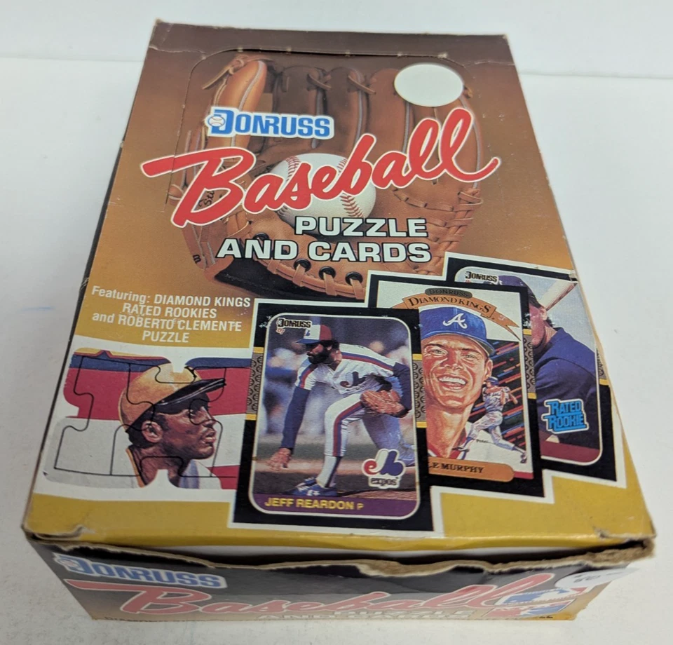 1987 Donruss Baseball Unopened Wax Box Packs