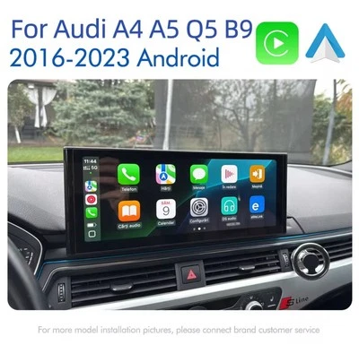 Autoradio Android 14 Carplay  Audi A4 A5 Q5 B9 2016-2023 4+32gb 8 Core 12.3” - Immagine 1 di 4