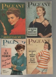 Pageant Digest 6 issues 1950 thru 1962 Condition Good thru Fine - Picture 1 of 4