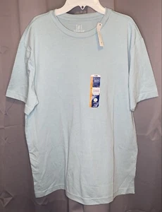 George Crew Neck Tee Men's Medium ( 38-40 ) Mint Green Short Sleeve T-Shirt - Picture 1 of 5