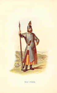 CLAN MacPhee, stampa originale 1899 di R R. McIan: SCOZIA, CLAN SCOZZESI - Foto 1 di 1
