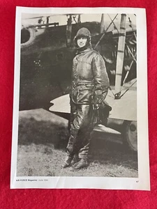 Vintage 1996 U.S. Air Force Billy Mitchell Print Ad "Spiritual Father Of USAF" - Bild 1 von 7