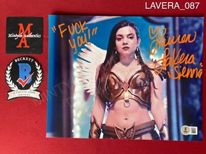 Lauren Lavera autographed signed 8x10 photo Terrifier 2 Sienna Beckett - Picture 1 of 2