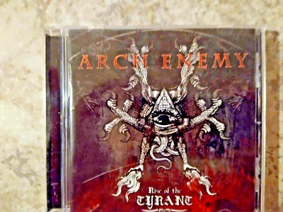Arch Enemy  Rise of the Tyrant CD Gently Used Hard Rock and Metal Foto 1 de 3