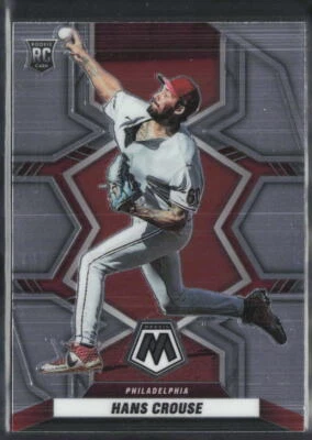 2022 Panini Mosaic #236 Hans Crouse Rookie Philadelphia Phillies RC - Image 1 of 2